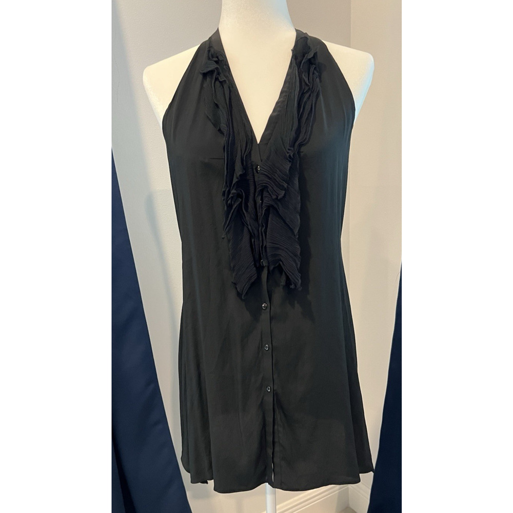 VINCE/Bergdorf Goodman Women’s SILK Blend Small Sleeveless Blouse‎ Luxury CBK